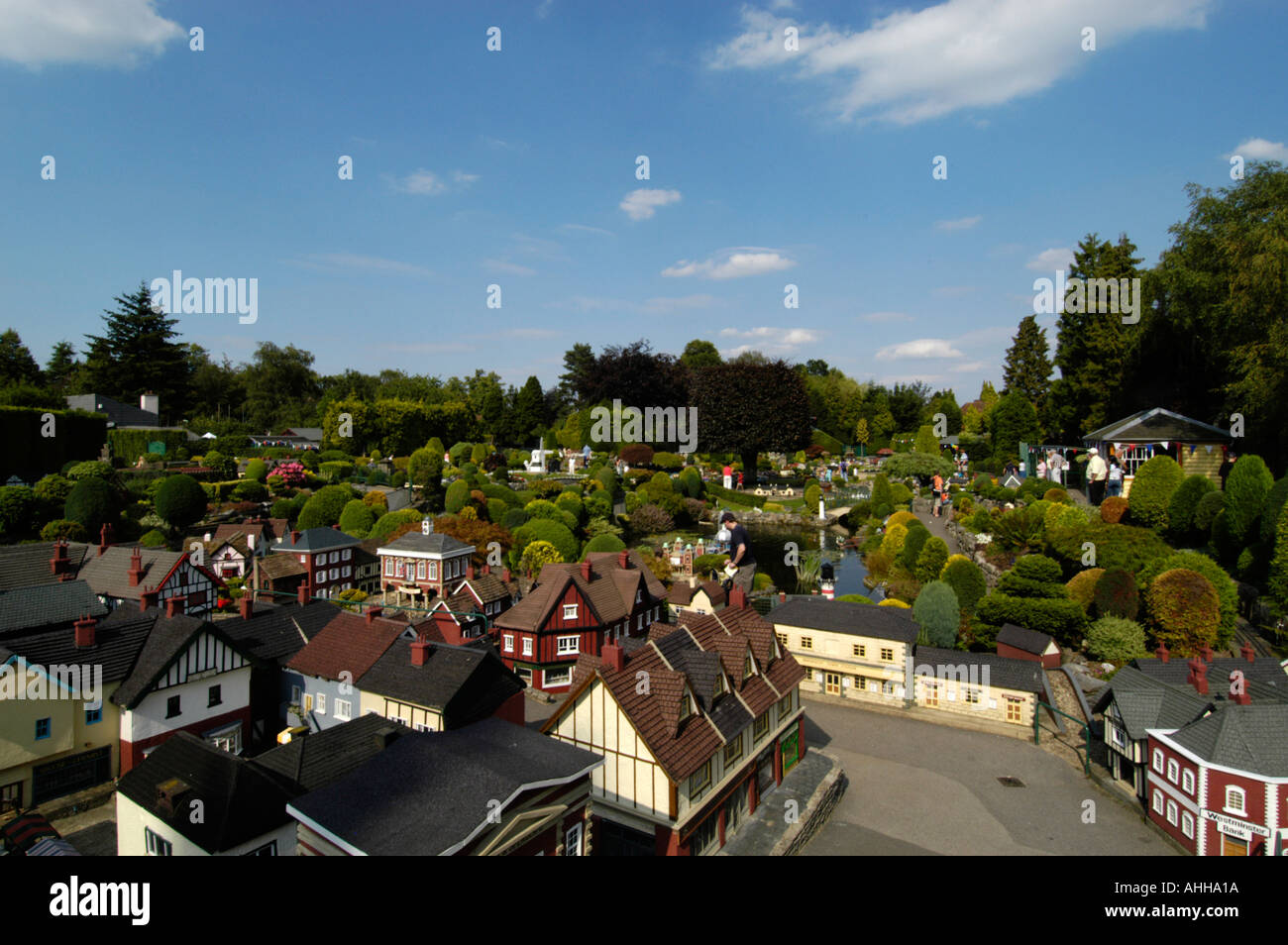 Bekonscot Modelldorf, Beaconsfield, Buckinghamshire England Großbritannien UK Stockfoto