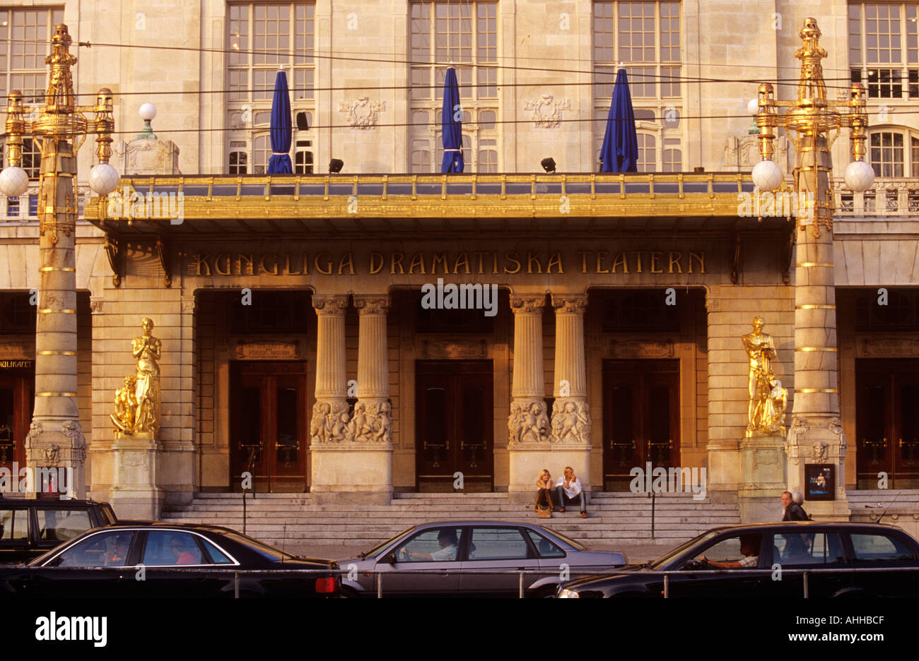 Königlichen dramatischen Theater Stockholm Schweden Europa Stockfoto