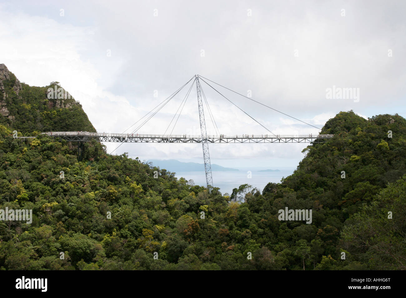 Langkawi Sky Bridge Stockfoto