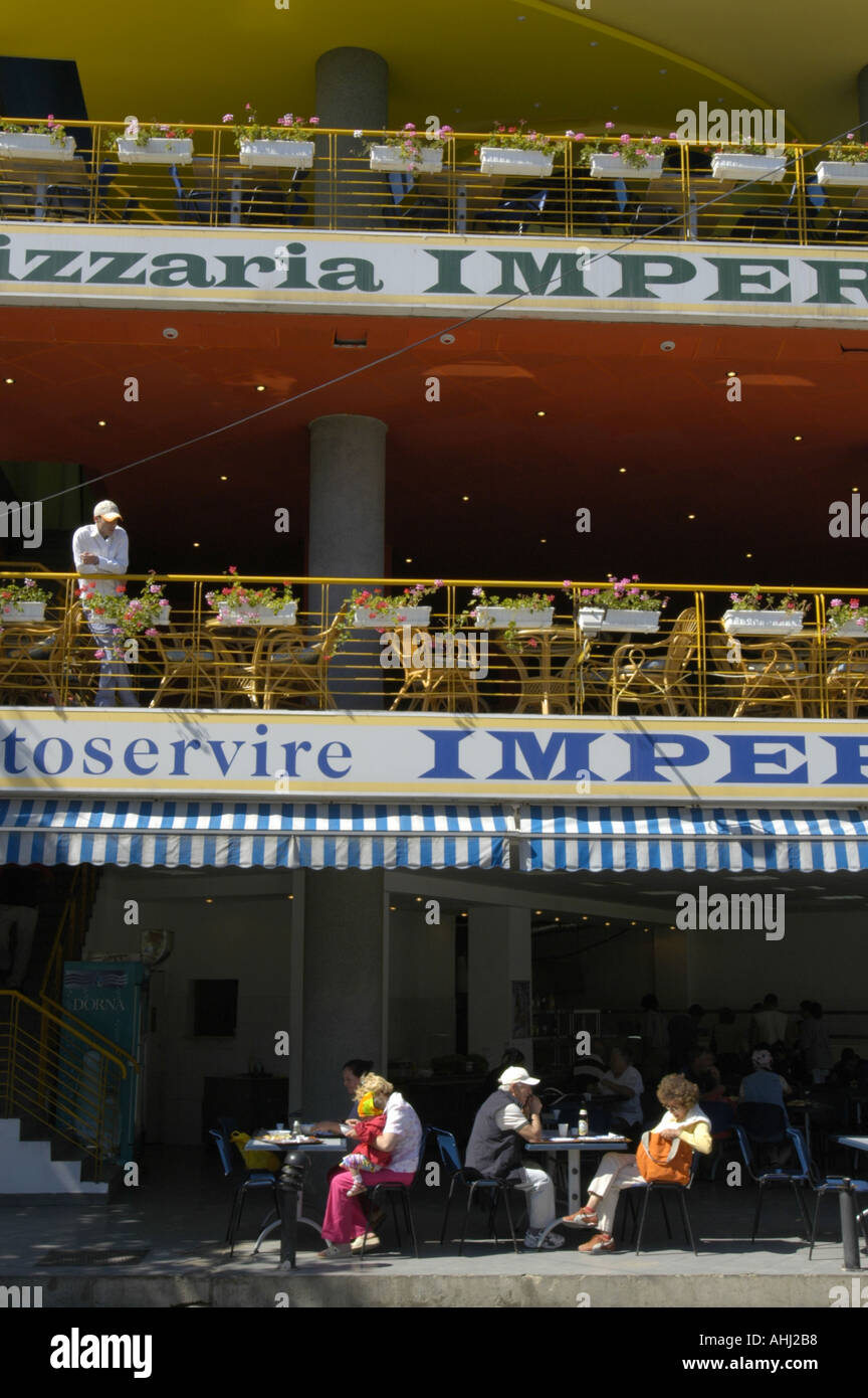 Schwarzmeer-Küste, Ferienort Eforie Nord, Imperial Stockfoto