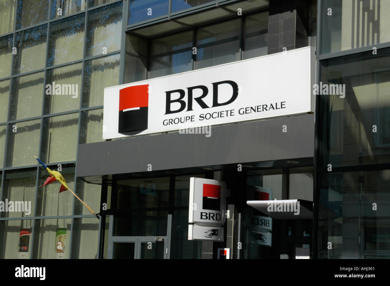 Constanta, Banca BRD Bankengruppe Société Générale Stockfoto