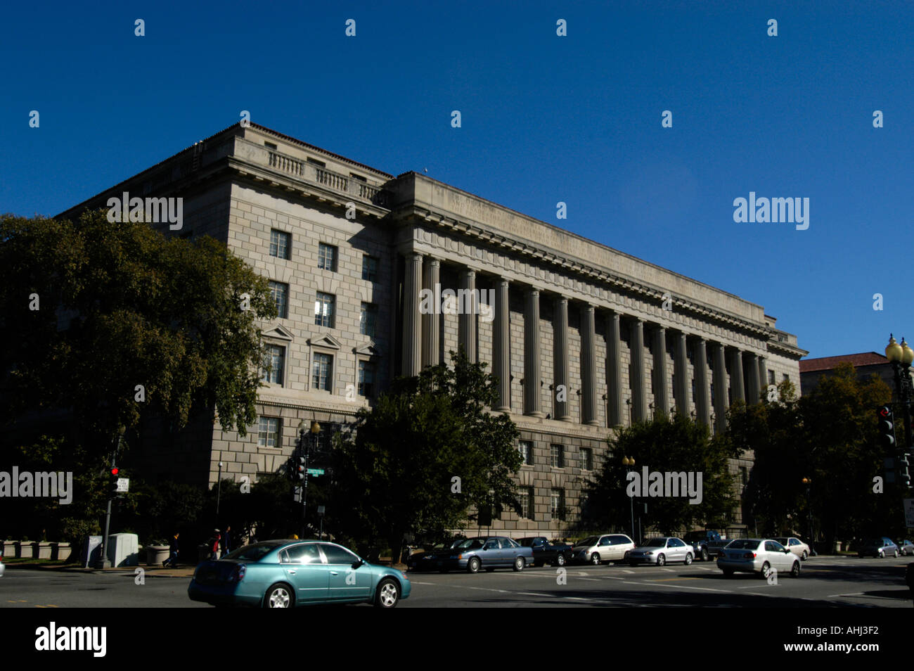 Das US-Handelsministerium Gebäude, Washington DC, USA Stockfoto