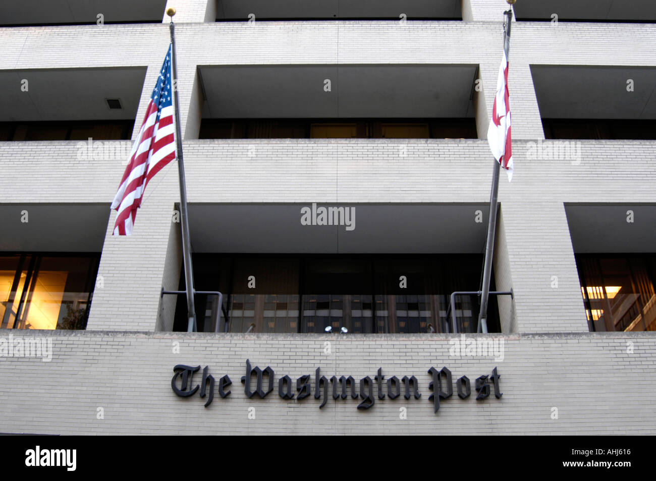 Die Washington Post Zeitung Büro Washington DC Stockfoto