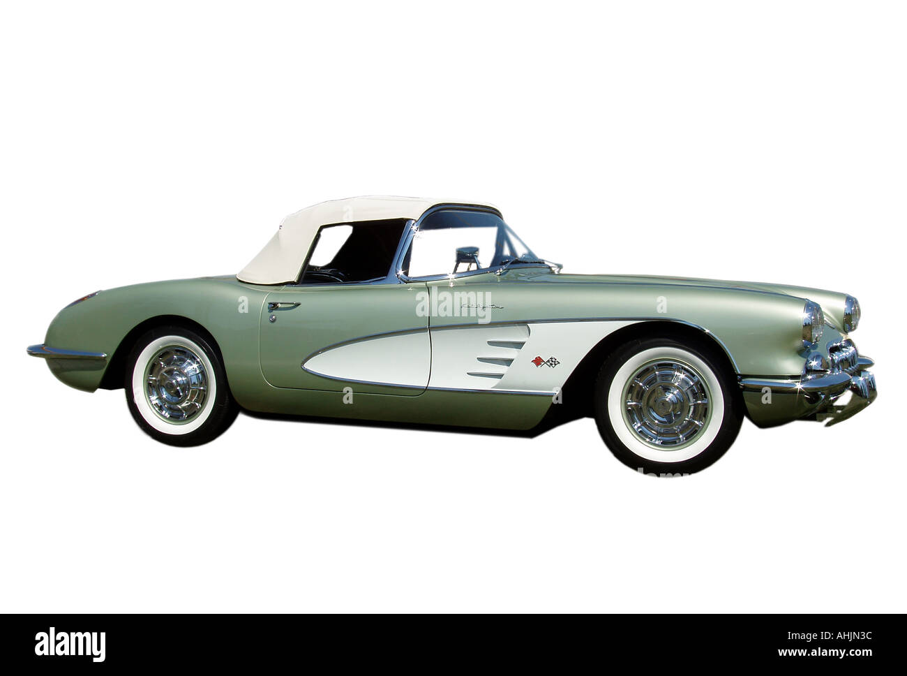 Jahrgang 1960 Corvette Stockfoto