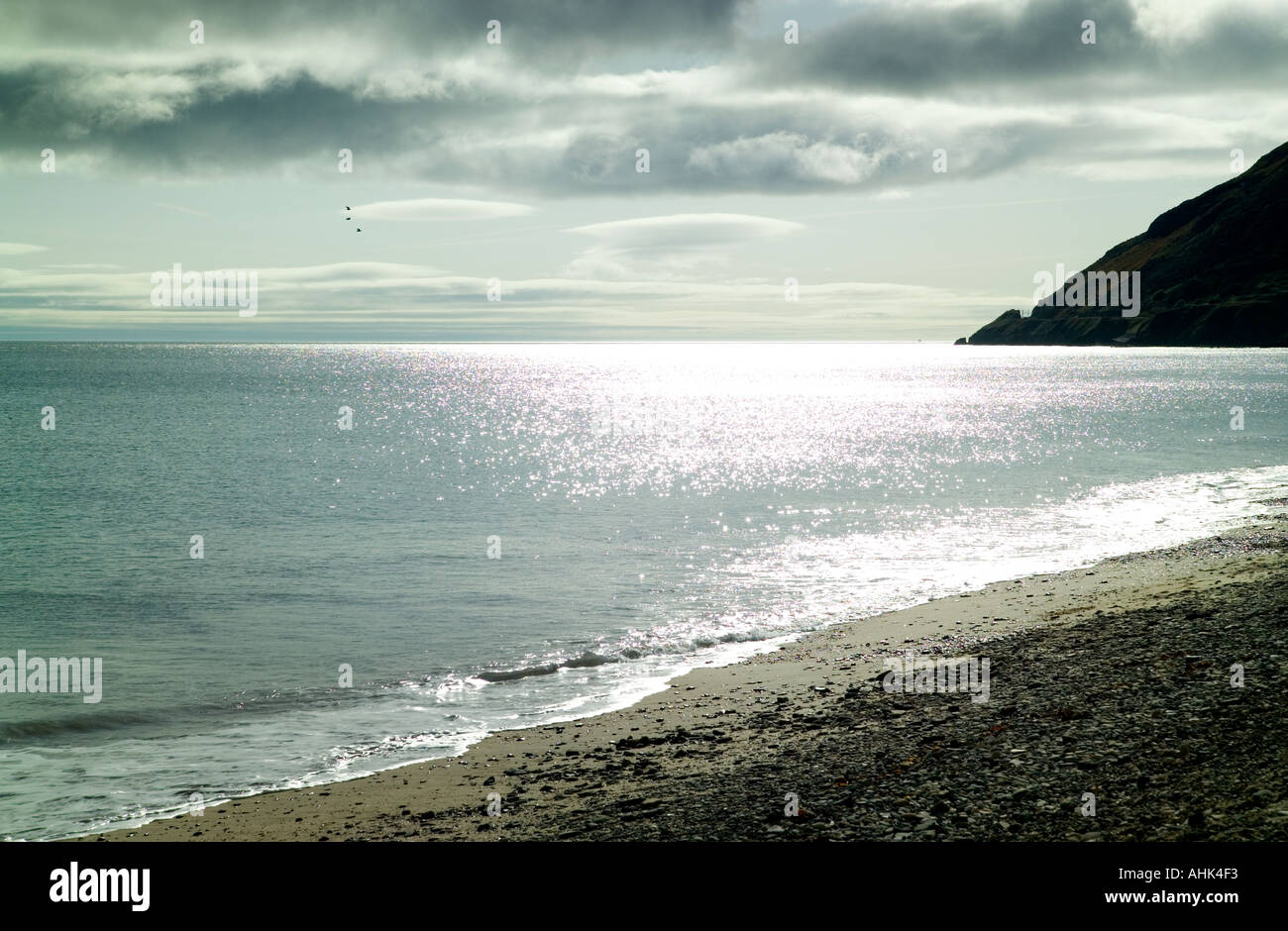 Der Strand von Bray Co Wiclow Irland Stockfoto