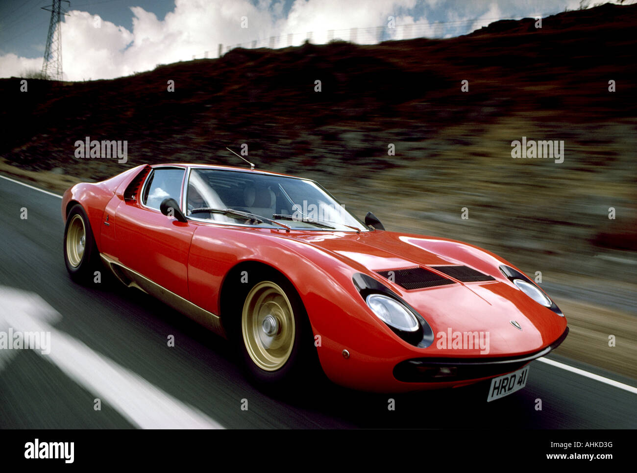 LAMBORGHINI MIURA Stockfoto