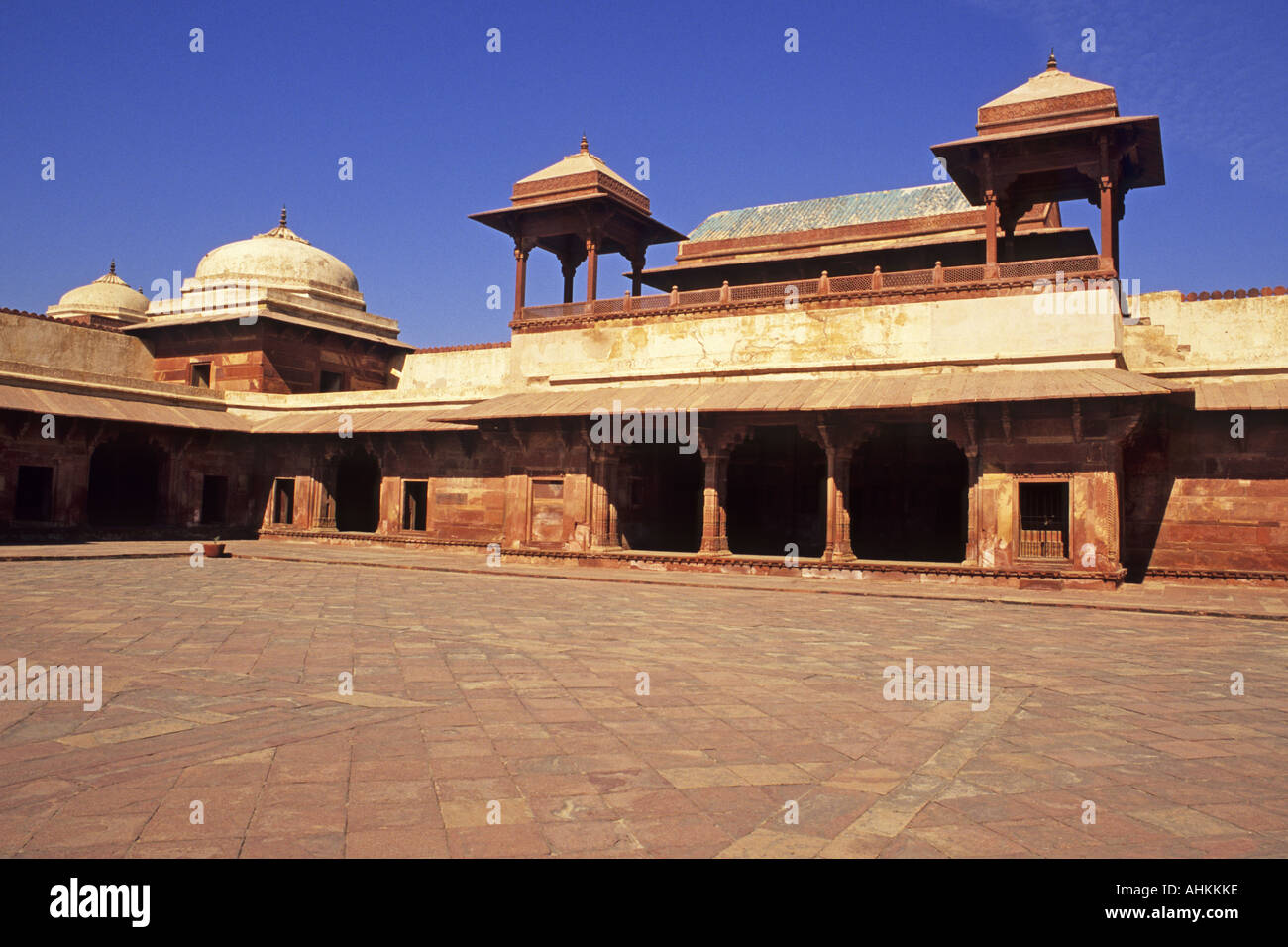 Fatehpur Sikri, Uttar Pradesh, Indien Stockfoto