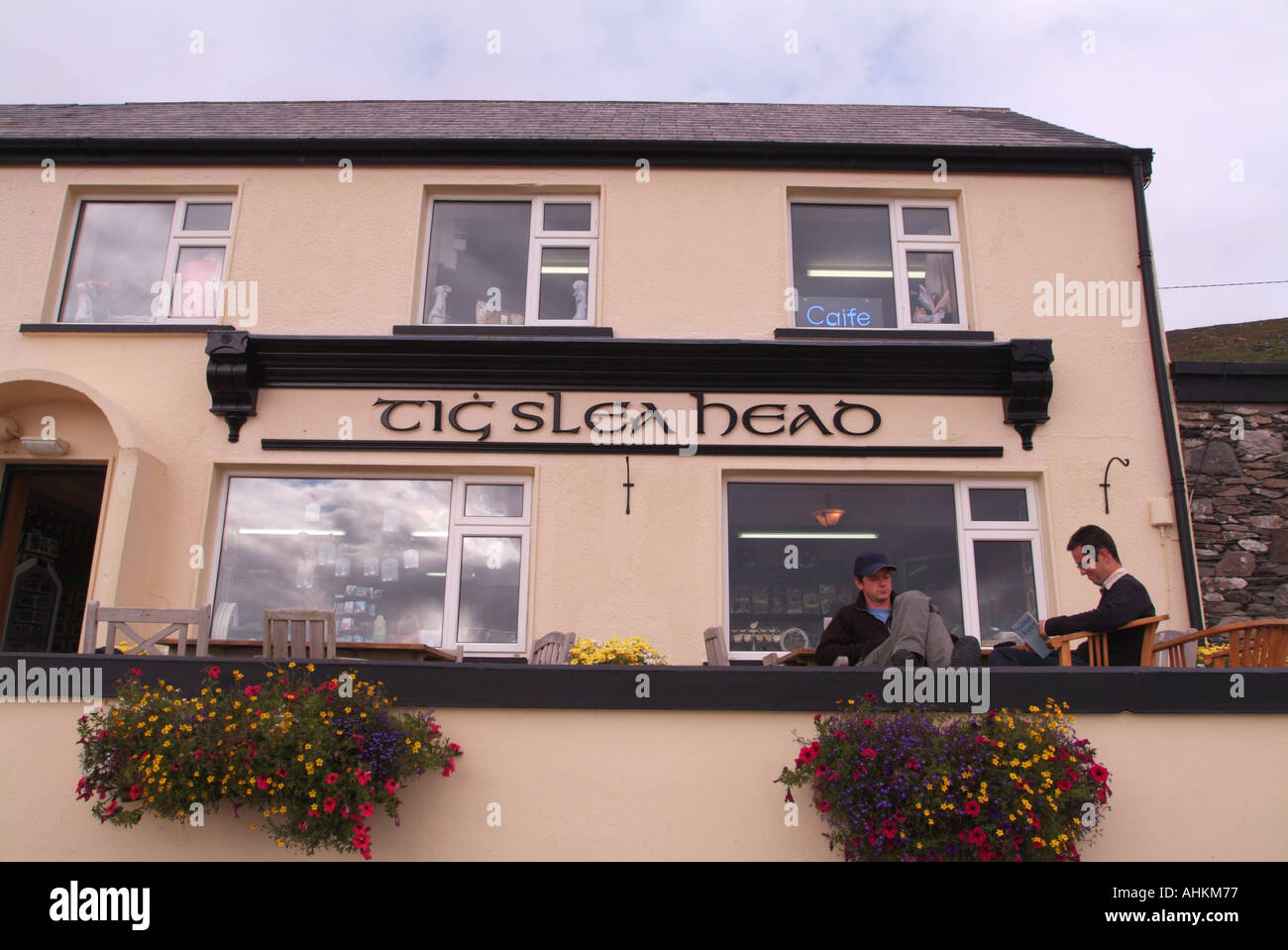 WIG Slea Head Cafe, Slea Head, Dingle, County Kerry Stockfoto