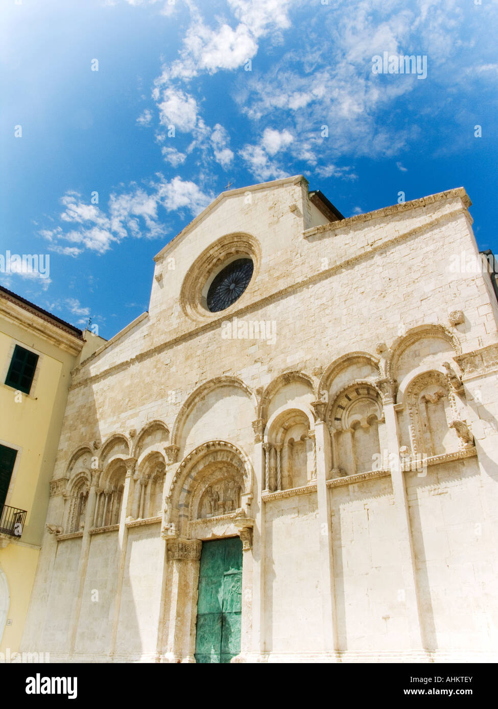 S Basso und S Timoteo Kathedrale in Termoli Campobasso Molise Italien Stockfoto