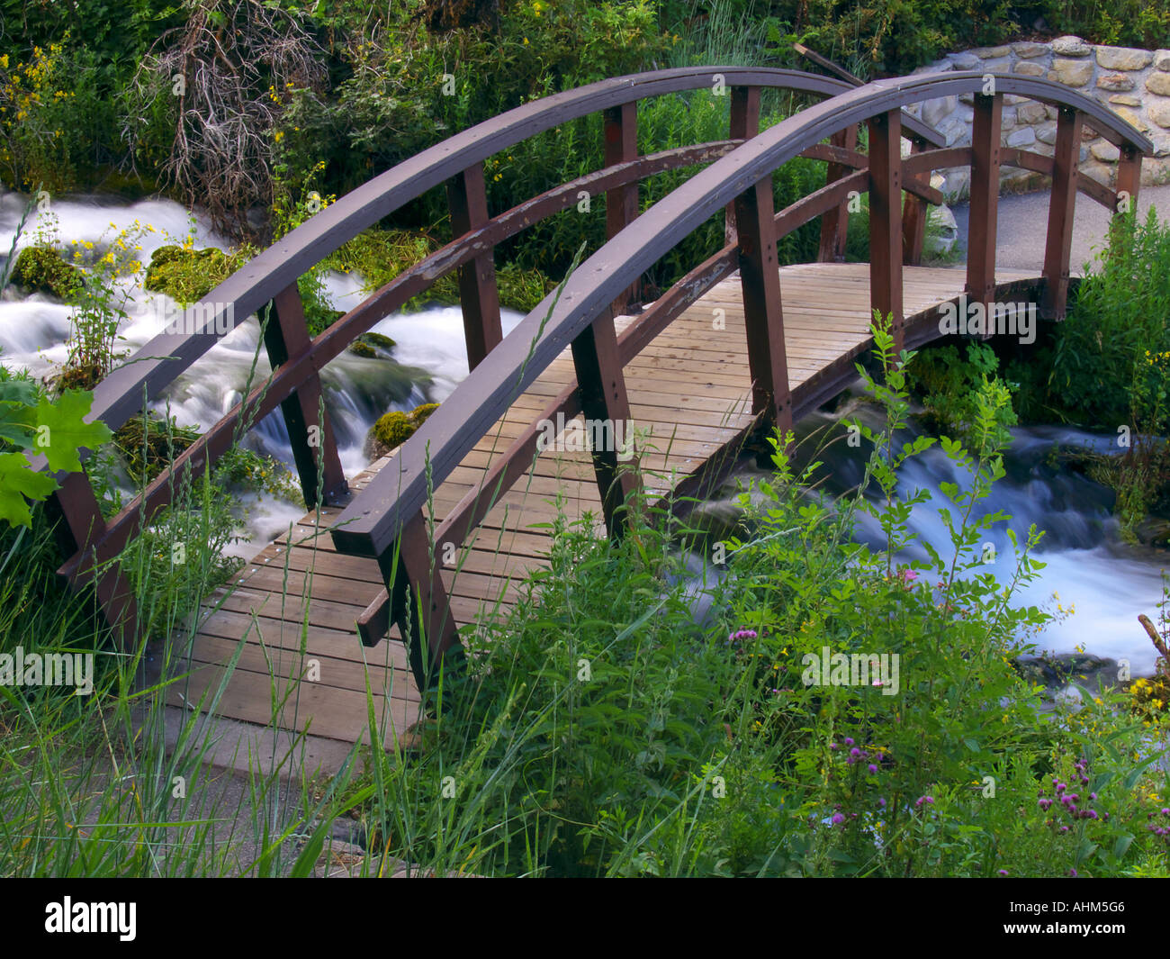 Darf Ich Eine Brücke über Einen Bach Bauen www.alamy.de