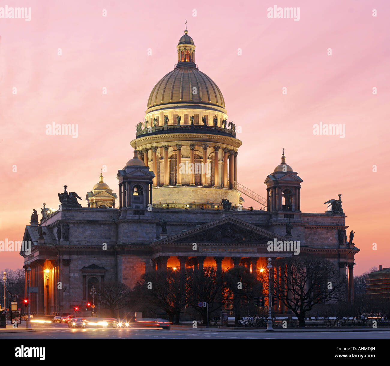 Saint Petersburg St. Isaaks s Cathedral Stockfoto