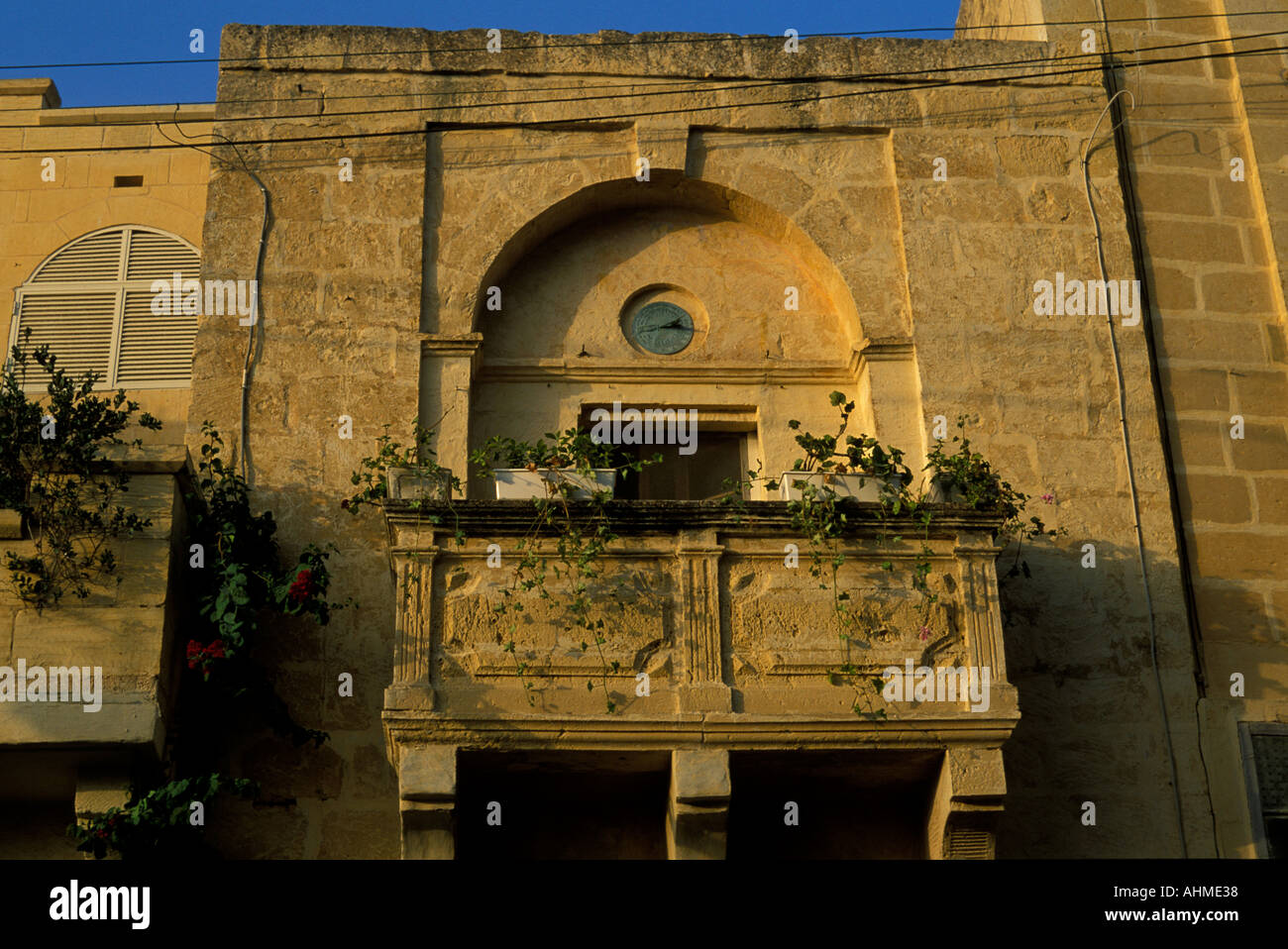 Gharb Gozo Malta Stockfoto