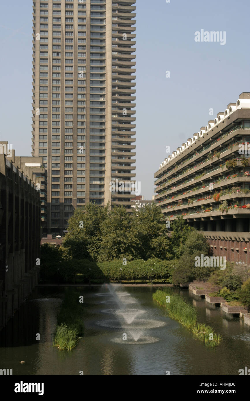 Die Barbican in London UK Stockfoto