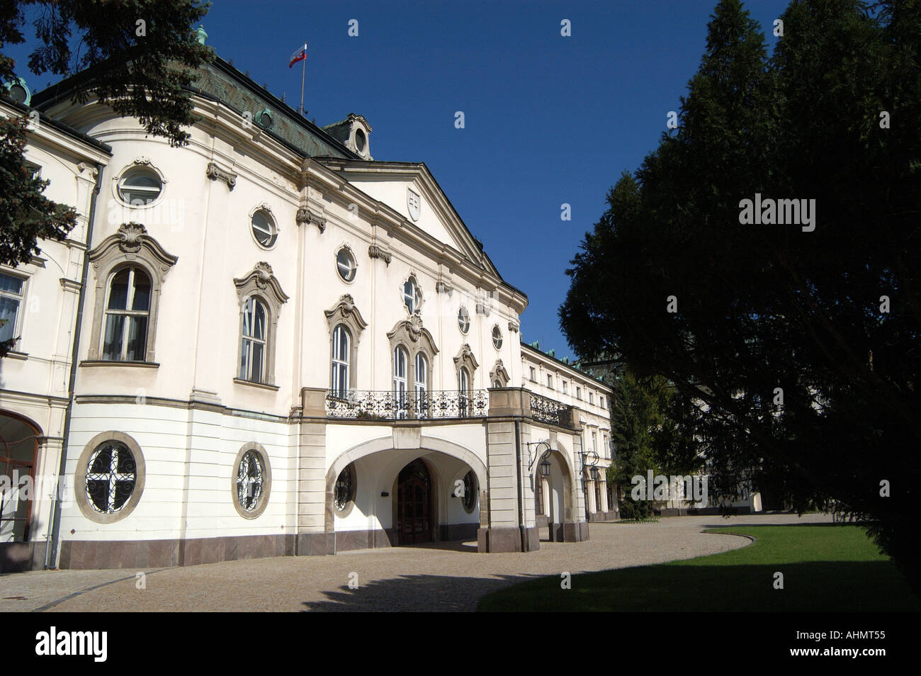 Erzbischof s Sommerpalast Bratislava Slowakei Stockfoto