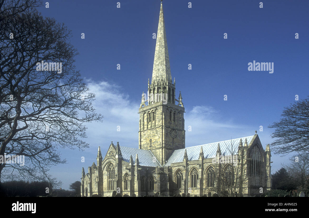 St Patrick s Kirche Patrington East Yorkshire England Stockfoto St Patrick s Kirche Patrington East Yorkshire England Stockfoto