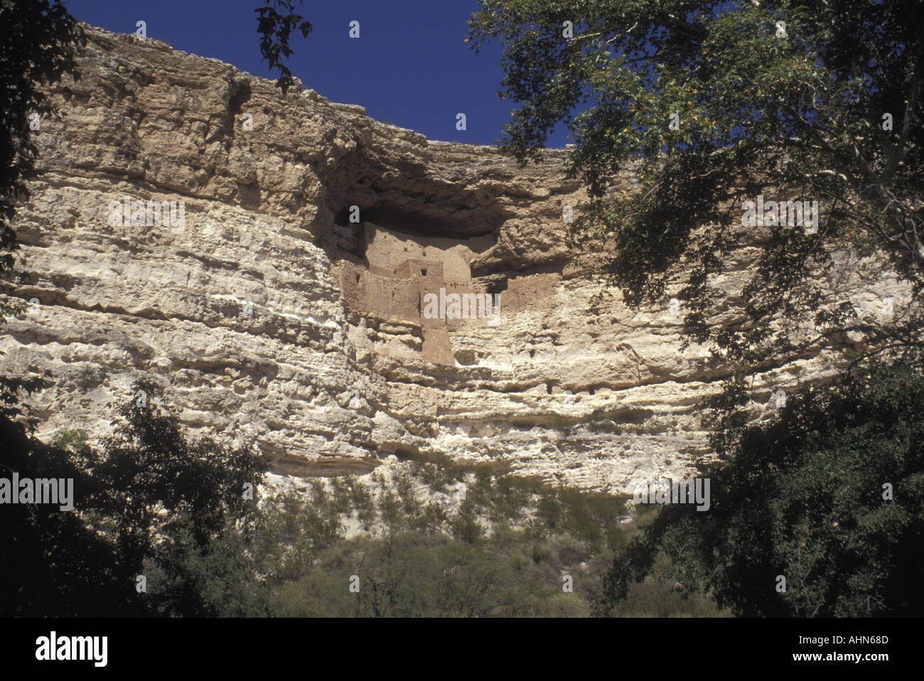 Montezuma Castle National Monument Arizona USA Stockfoto