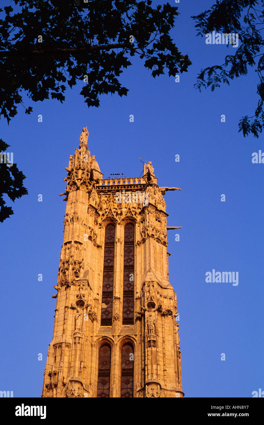 Europa Frankreich Paris Tour St. Jacques Stockfoto