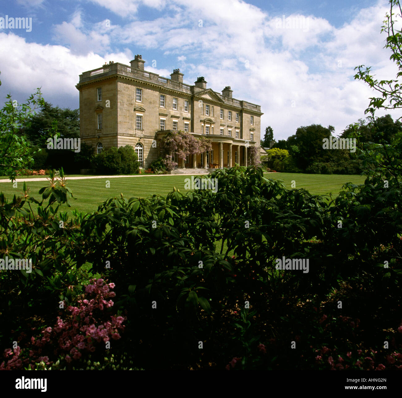 Britischen Hampshire Exbury House Stockfoto