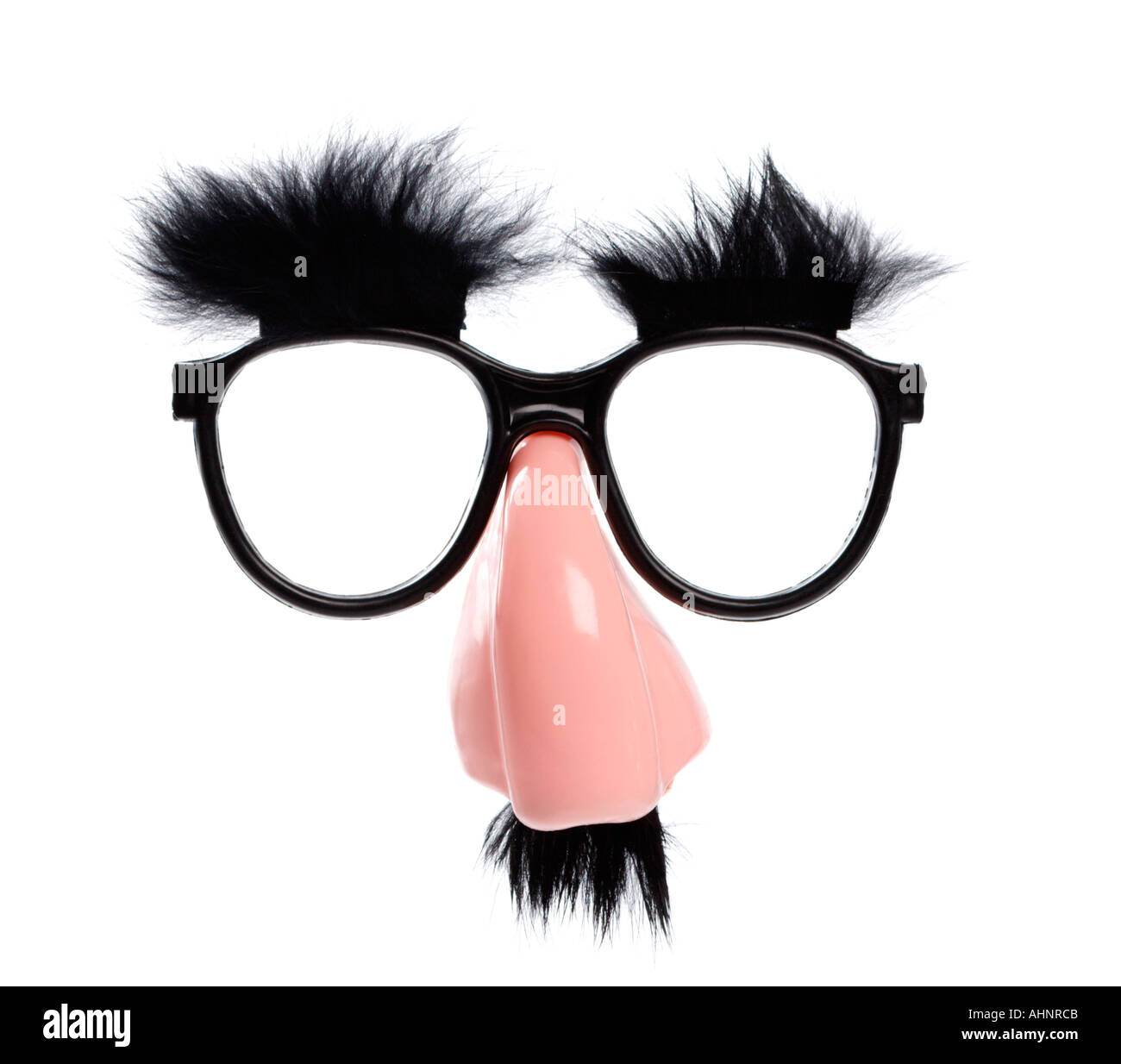 Groucho Marx Gläser Stockfoto