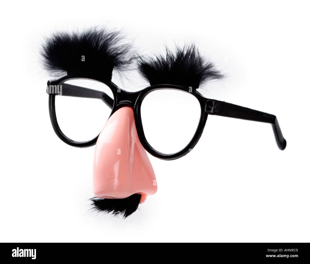 Groucho Marx Gläser Stockfoto
