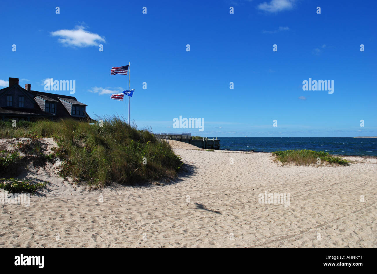 Strand Nantucket Island Massachusetts USA Stockfoto