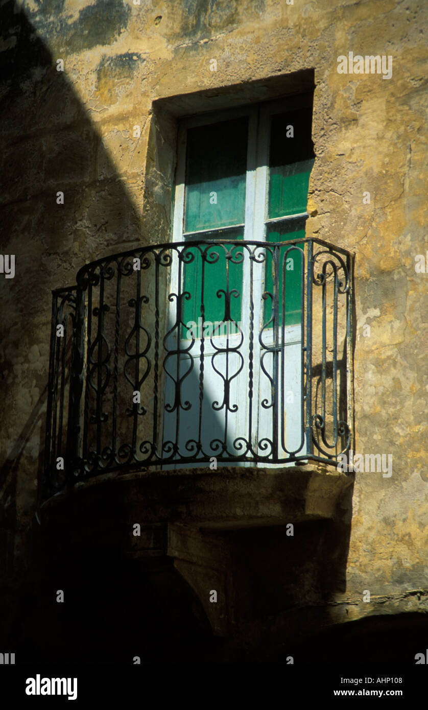 Balkon in Victoria Malta Stockfoto