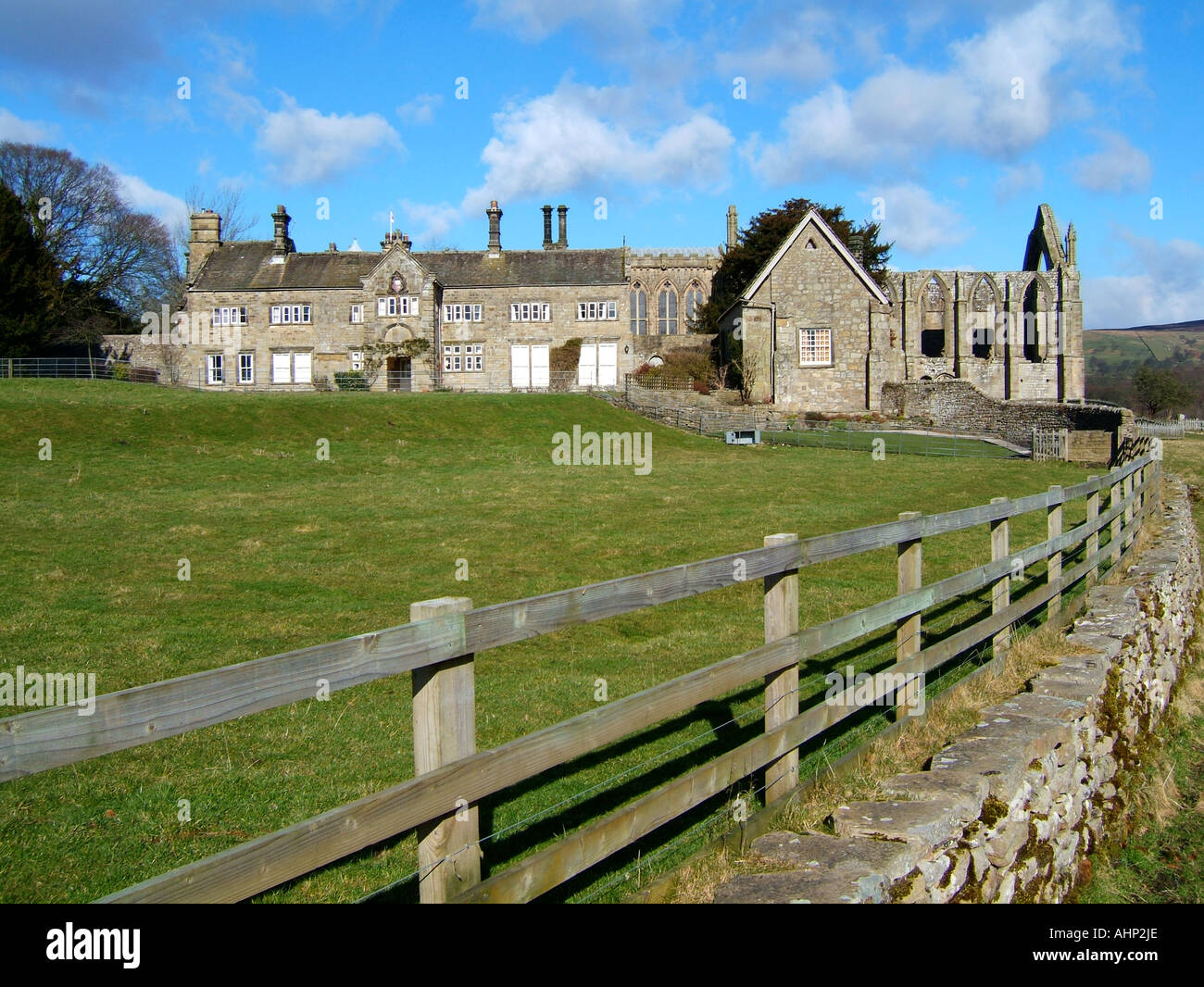 Bolton Abbey Yorkshire Stockfoto