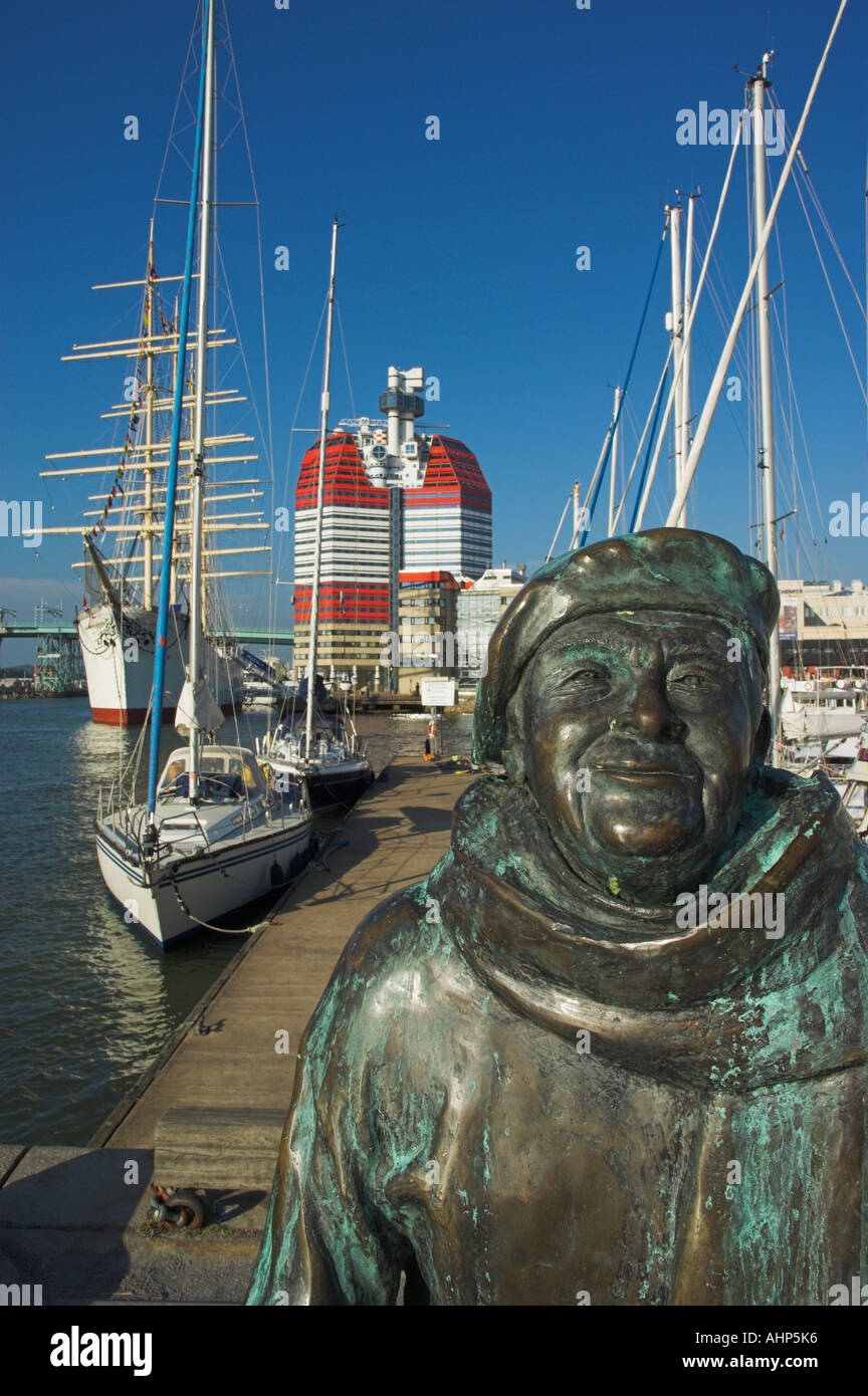 Uitken Suche bekannt wie der Lippenstift und verschiedene Boote und Yachten in Göteborg Göteborg Schweden EU Europa Hafen Stockfoto