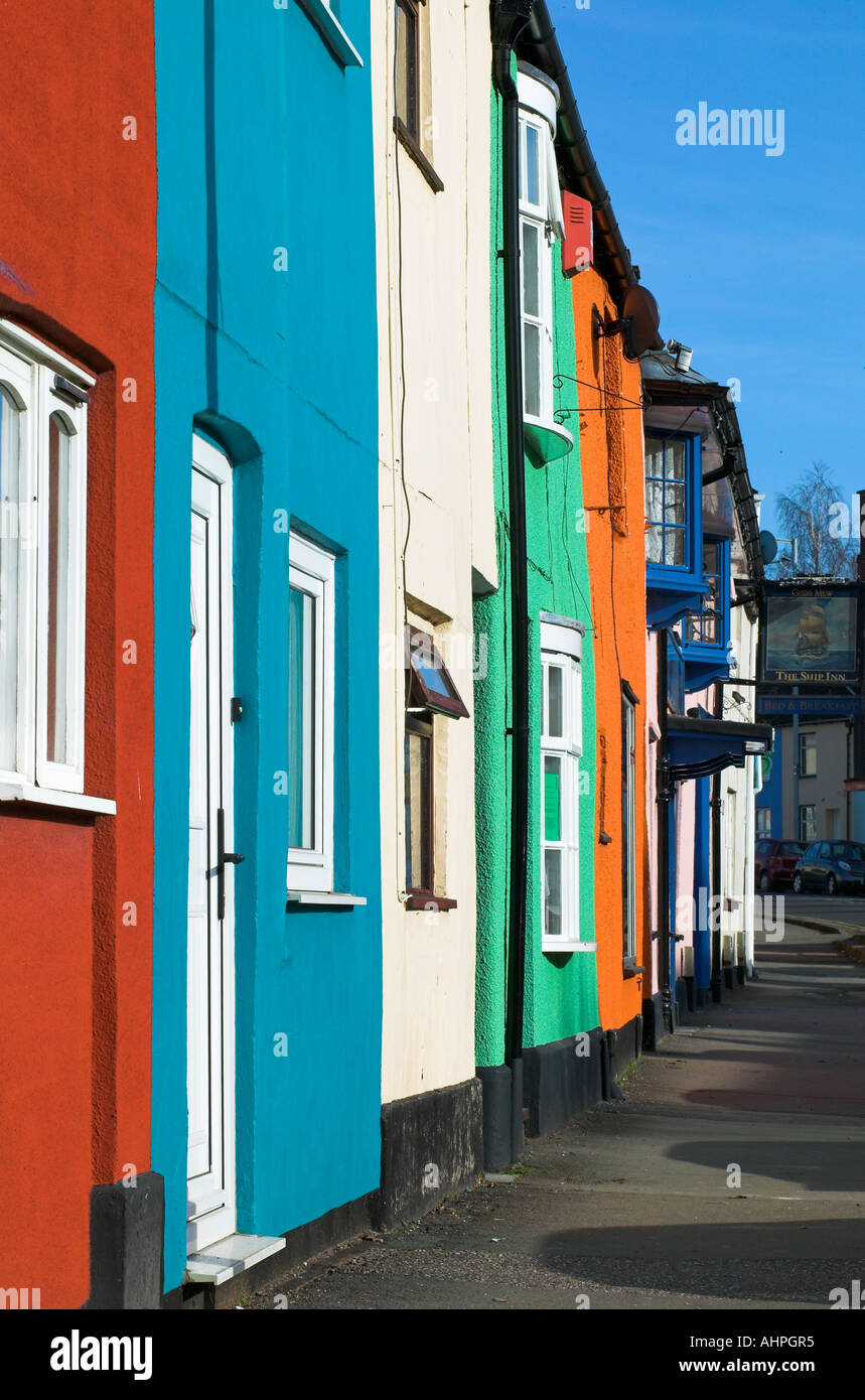 Mantel Street, Wellington, Somerset, England Stockfotografie Alamy