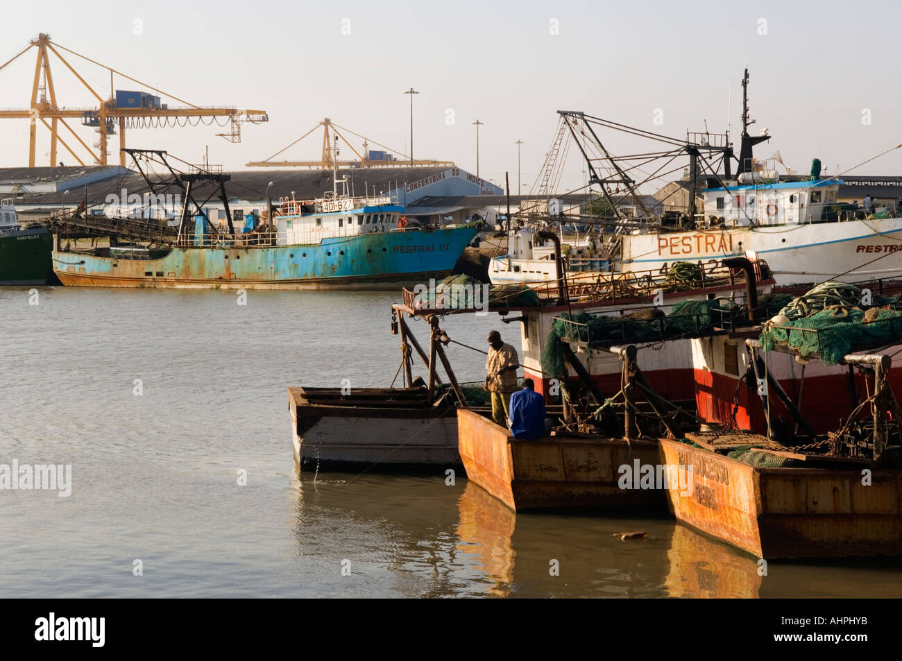 Beira ist die Mosambik wichtigste Hafen, Hafen von Beira, Mosambik Stockfoto