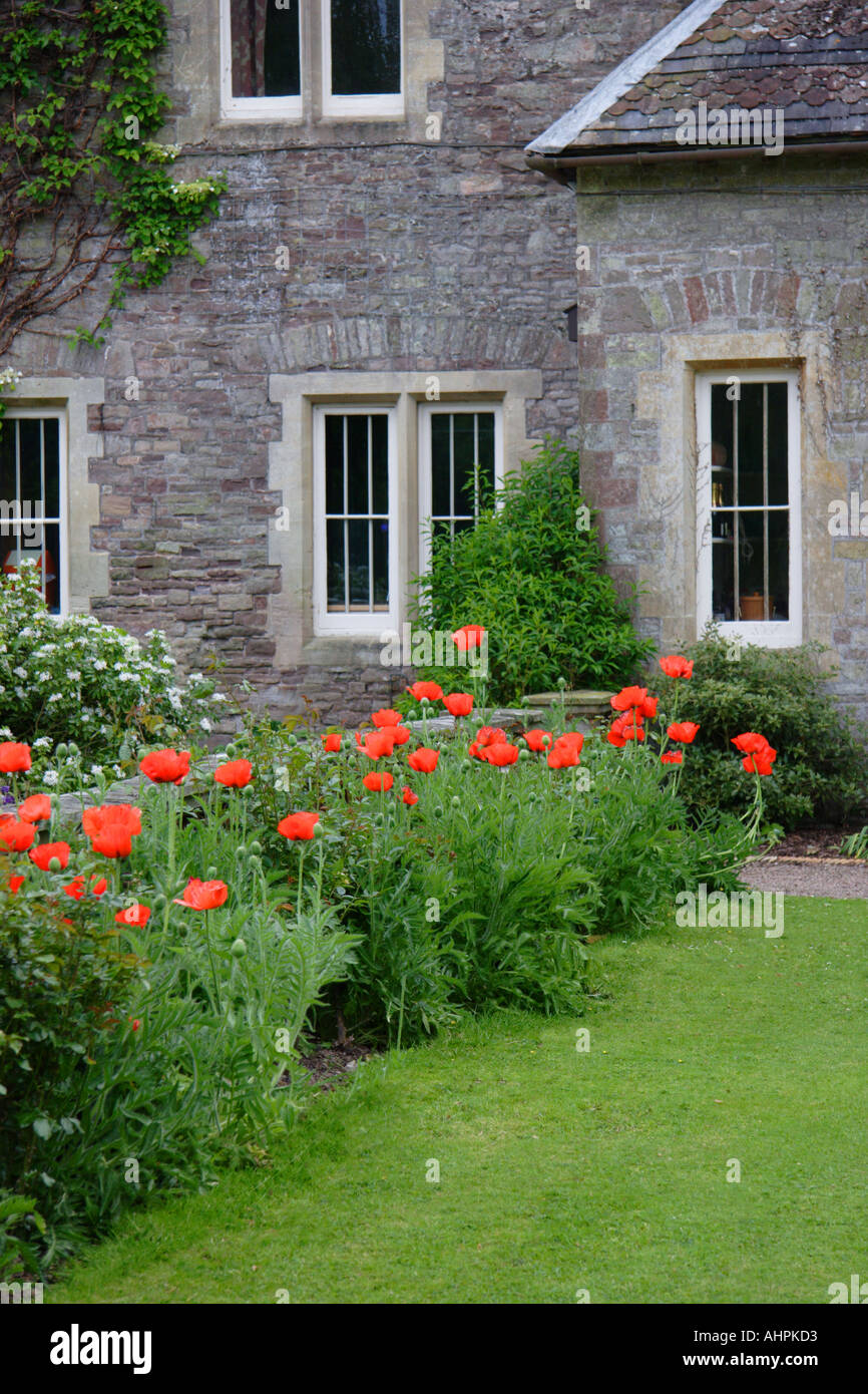 Cefntilla County House Haus von Lord Raglan Monmouthshire South East Wales Stockfoto