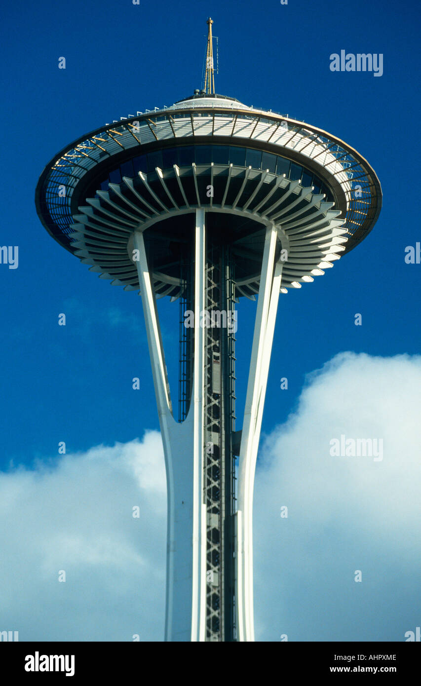 Space Needle in Seattle Washington Stockfoto