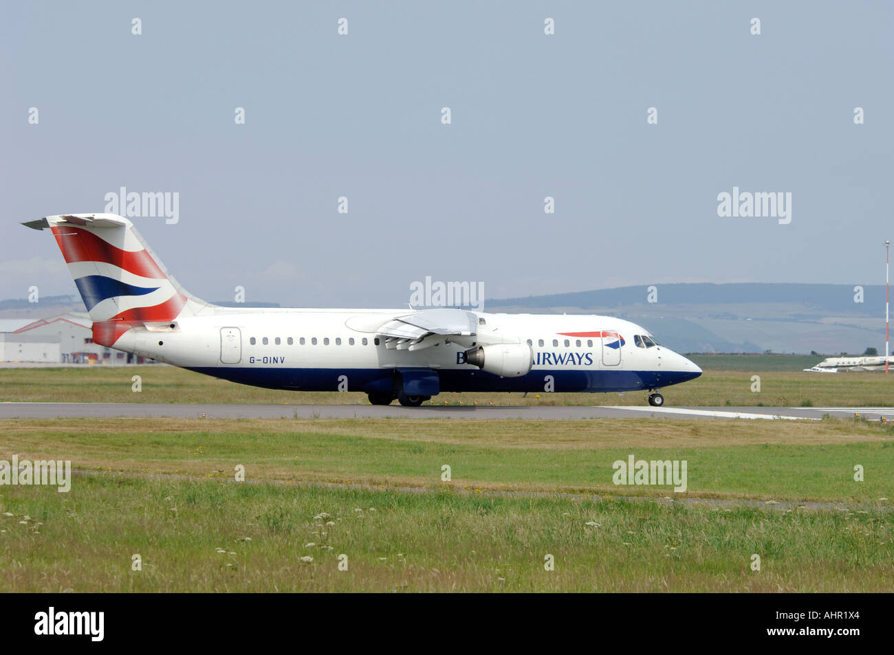 BEA 146-300 British Airways verbinden Passagier Jet Airliner.  XAV 1282-303 Stockfoto