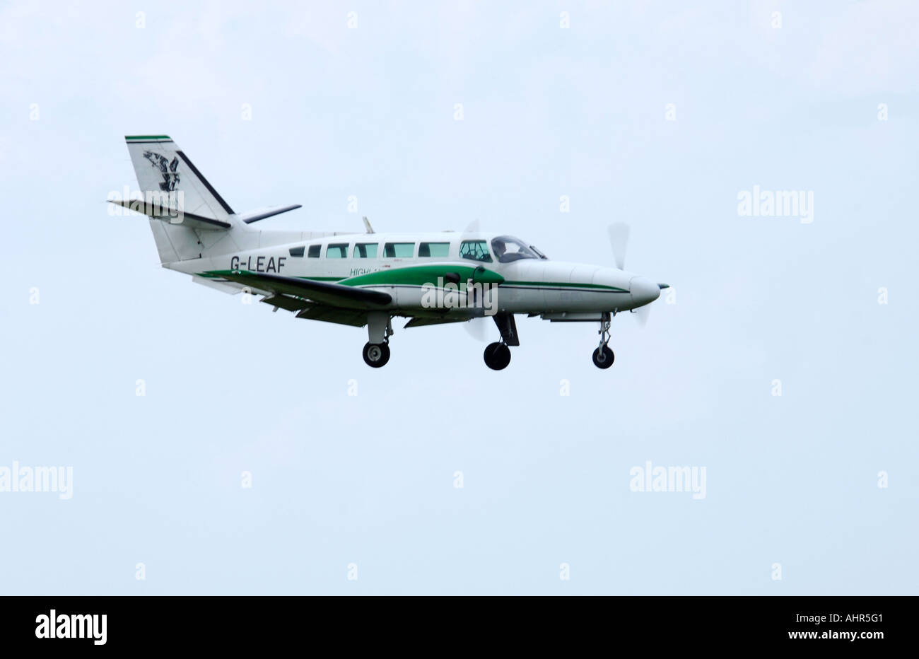 Die Reims-Cessna 406 Wohnwagen II, Licht 12 PKW-Frachtflugzeugen.  XAV 1242-301 Stockfoto