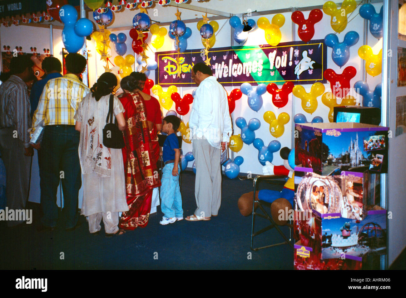 Mumbai Indien MVIRDC World Trade Center Messe Stockfoto