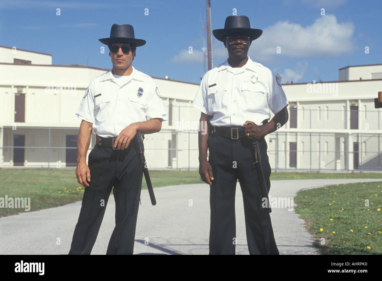 Gefängniswärter in Dade County Männer s Correctional Facility-Florida Stockfoto