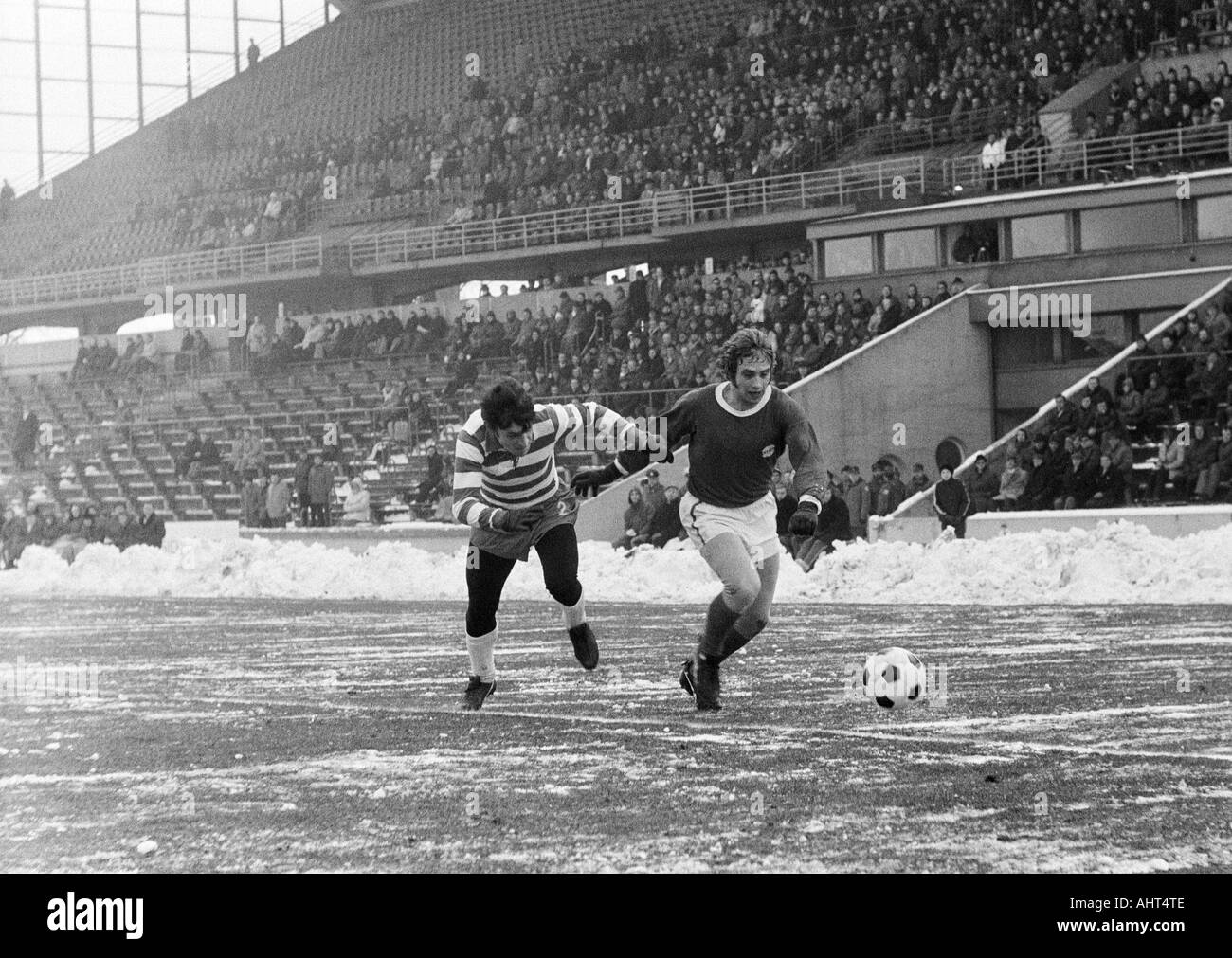 Fußball, Bundesliga, 1970/1971, Wedau Stadion Duisburg, MSV Duisburg vs