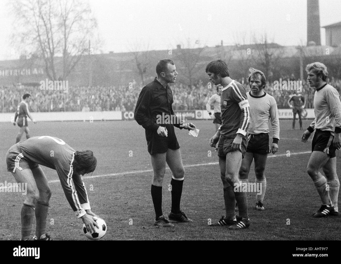 Fußball, Bundesliga, 1971/1972, VfL Bochum vs. Borussia Dortmund 42
