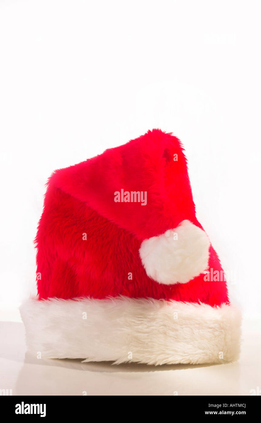 Vater Weihnachten/Weihnachtsmann Mütze Stockfoto