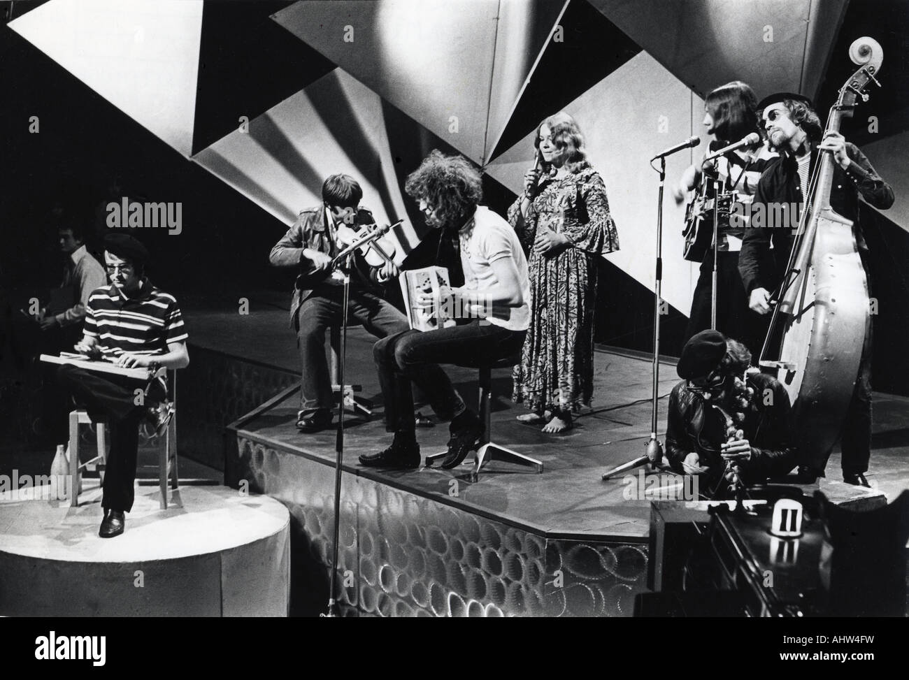 FAIRPORT CONVENTION UK Folk-Rock-Gruppe im Jahr 1967 Stockfoto