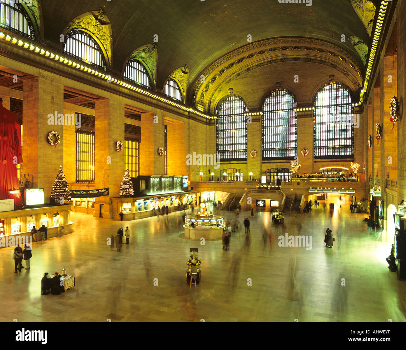 Innenraum der Bahnhof Grand central Station, New York, New York, Usa, Amerika. Stockfoto