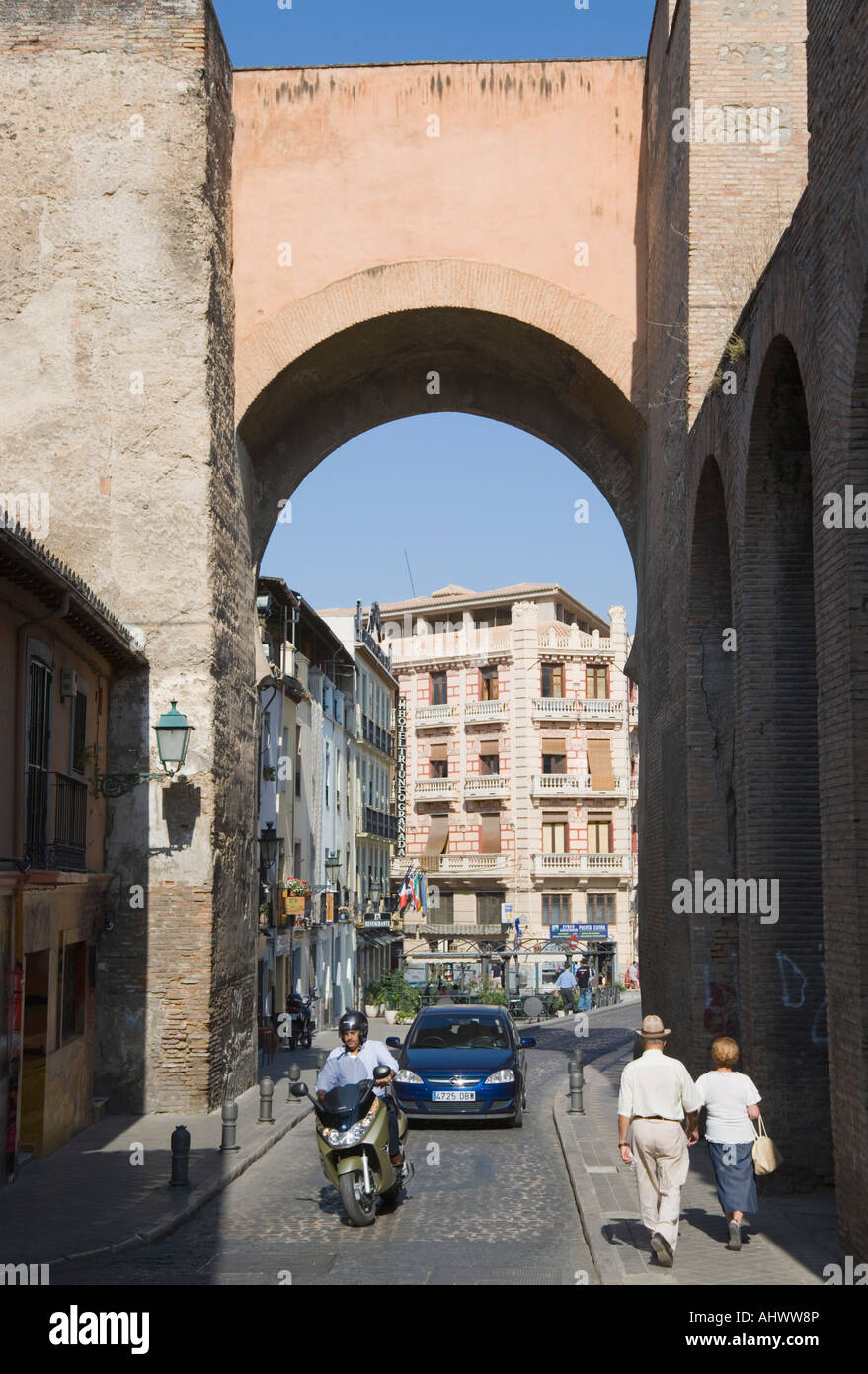 Granada Provinz Granada Spanien das elfte Jahrhundert Elvira Gate Stockfoto