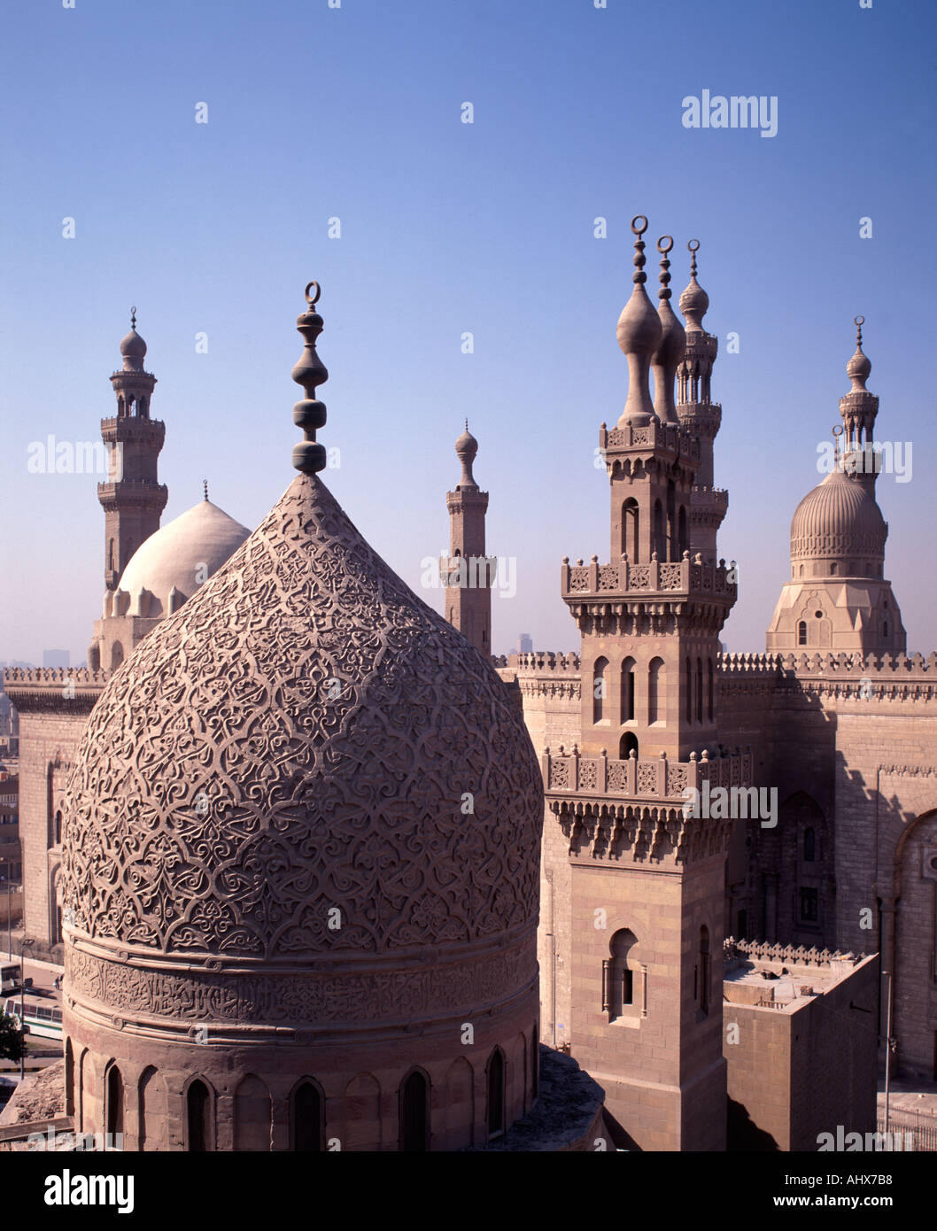 Kuppeln und Minarette, Kairo, Ägypten Stockfoto