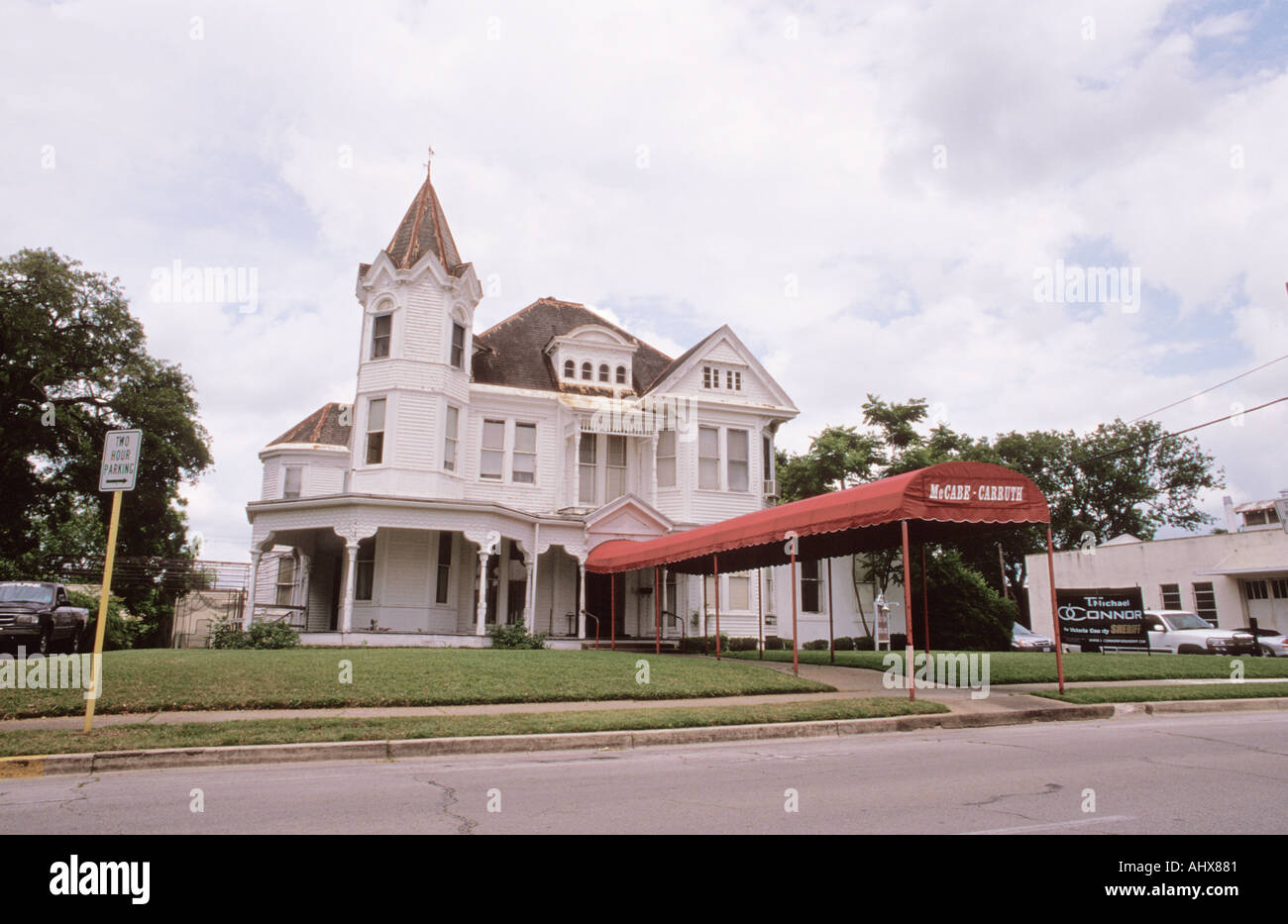 Victoria, Texas USA historische Gebäude J D Mitchell House Stockfoto