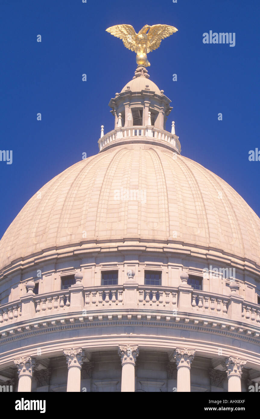 Kapitol von Mississippi Jackson Stockfoto