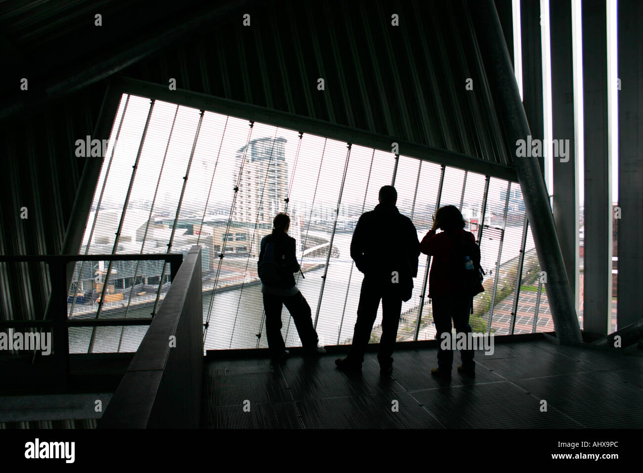 Reichskrieg Museumsstadt Salford Kais Manchester Midlands uk gb Europas Stockfoto