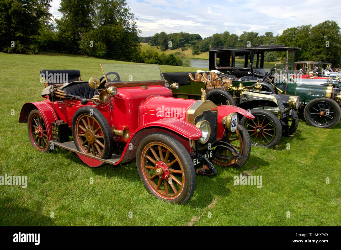 1914 Rover 2 Sitzer Vintage Oldtimer Stockfoto