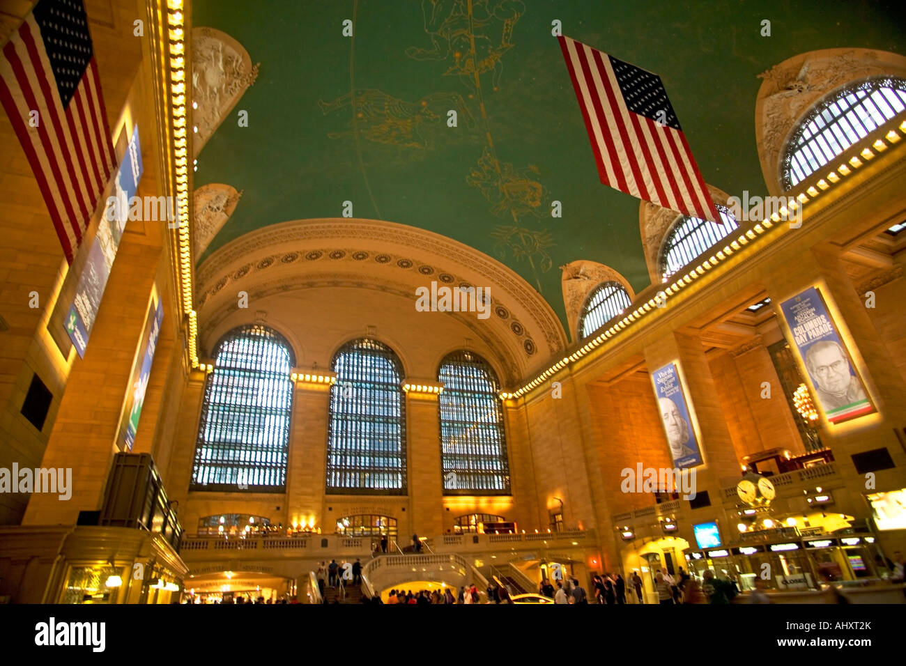 Innenansicht der Grand Central Station, New York City Stockfoto