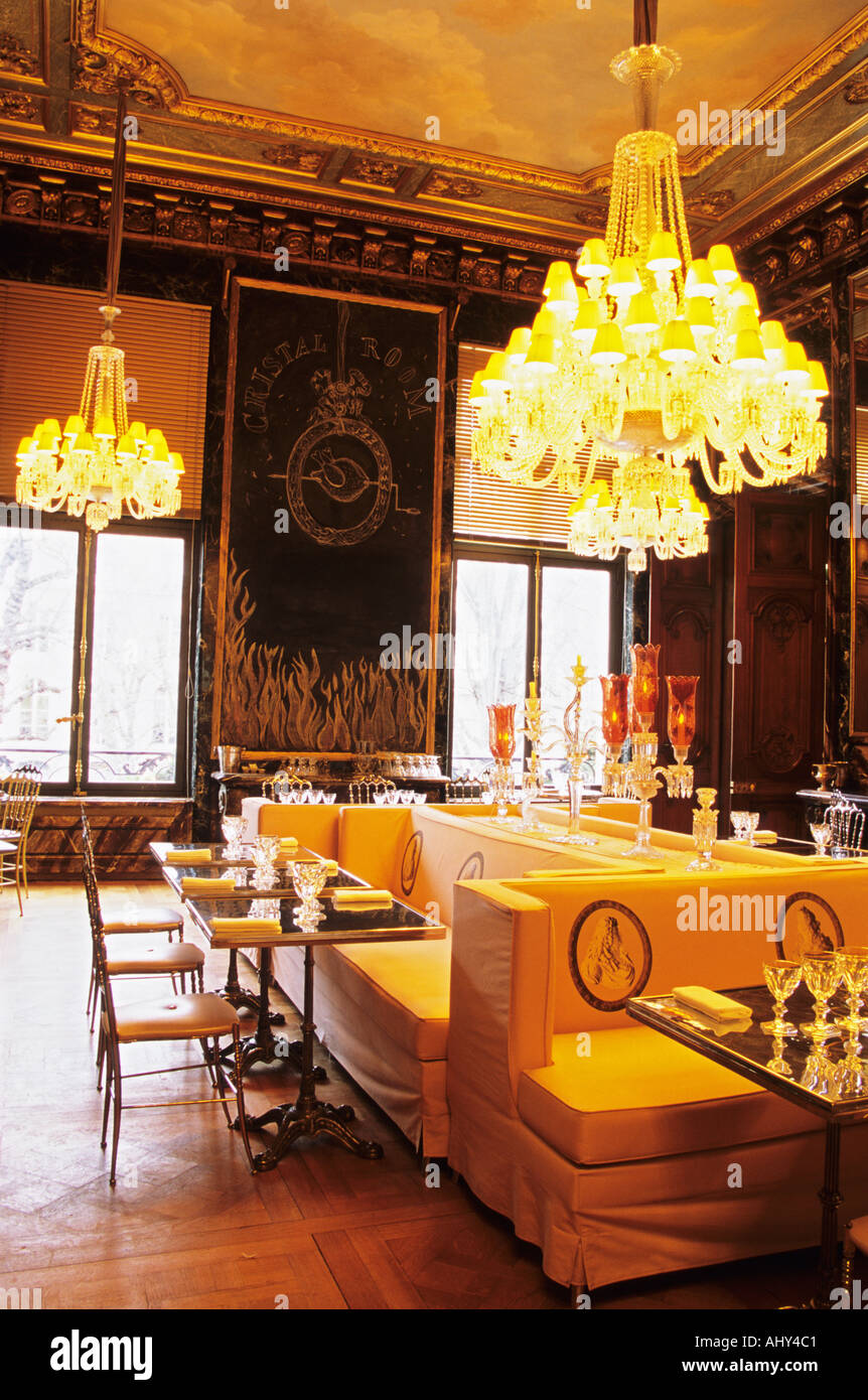 Das Baccarat Restaurant Le Cristal Room In Der Alten