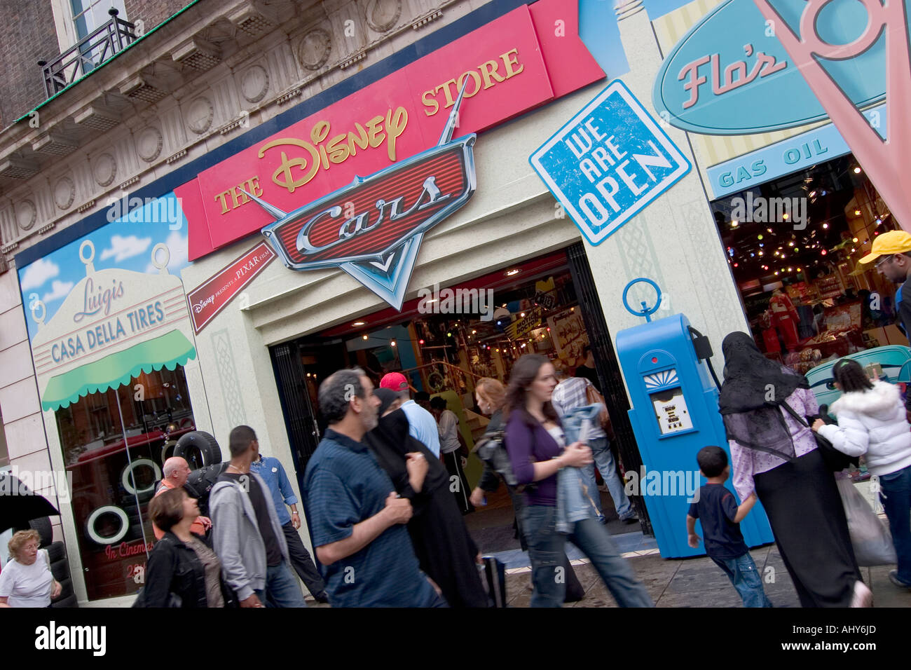 Disney Store auf der Oxford Street Stockfoto